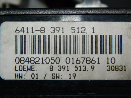 Calculator confort BMW Seria 3 E36 1993-2000 6411-8 391 5121