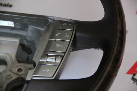 Volan mahon cu piele incalzit cu comenzi VW Phaeton 2 2011-In prezent  3D0419091BJ